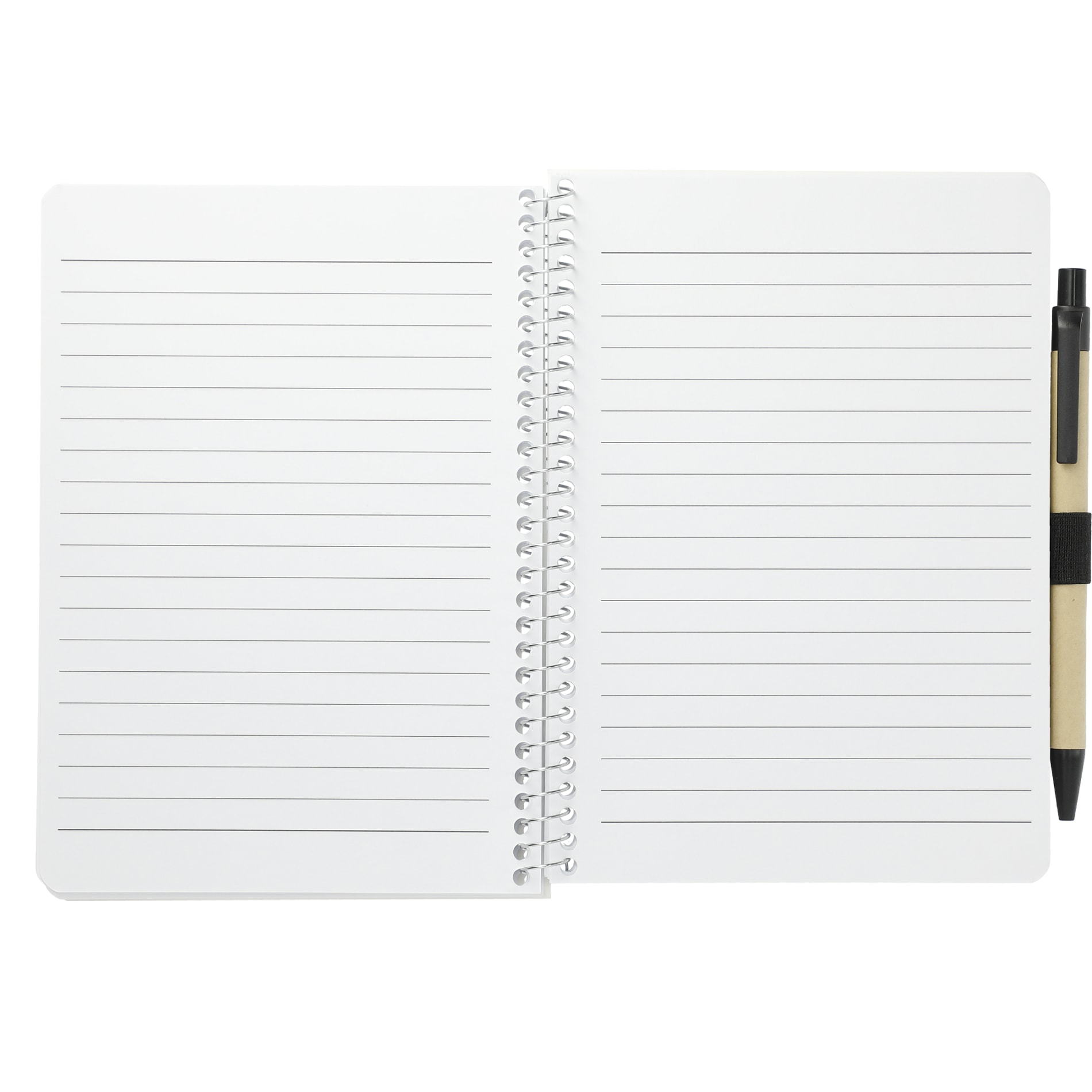 FSC Paper Spiral Notebook with Pen-1