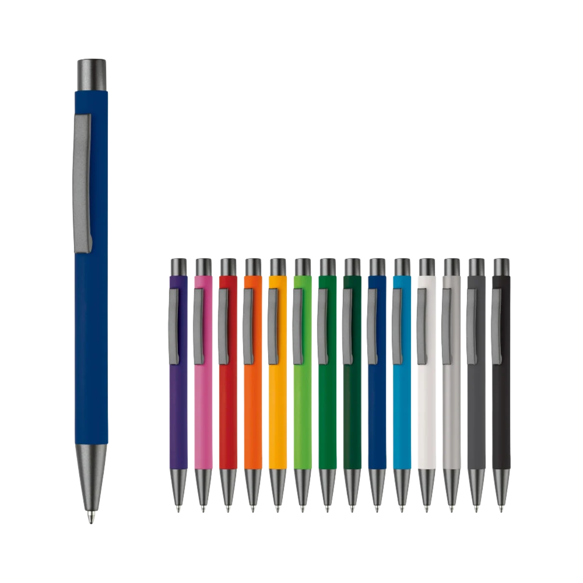Aluminium Ball Pen New York Soft Touch main image