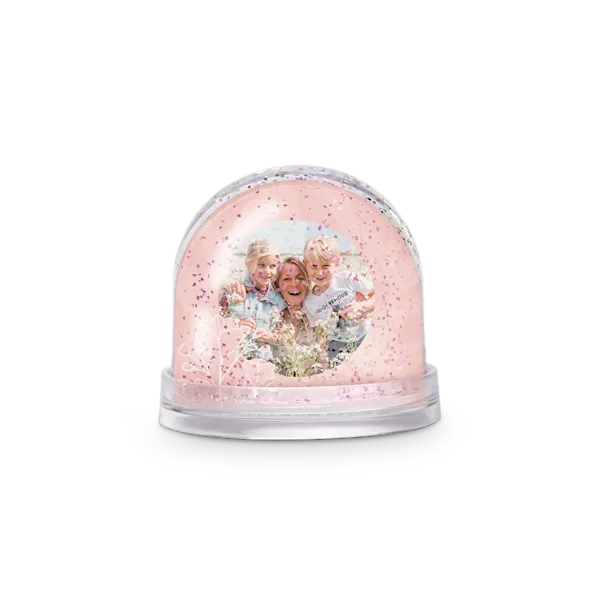 Personalised Glitter Snow Globe
