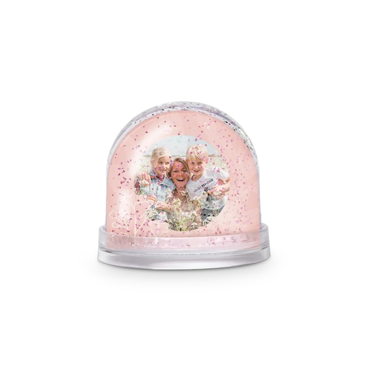 Personalised Glitter Snow Globe main image