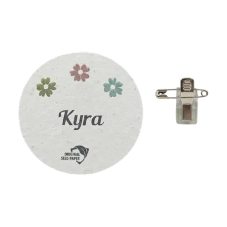 Seed Paper Badges 75 mm