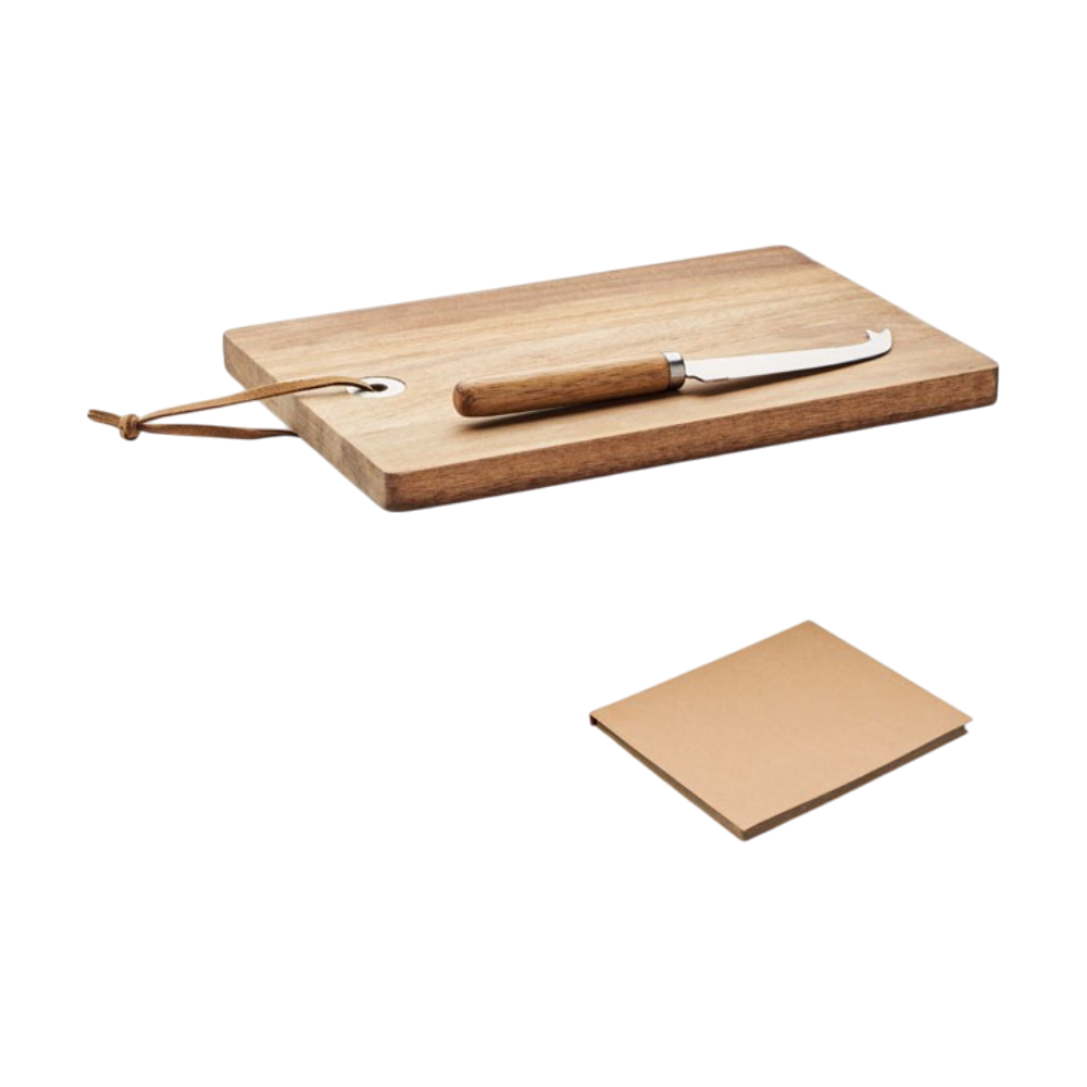 PDP - osturlargeacaciawoodcheeseboardset square grey background