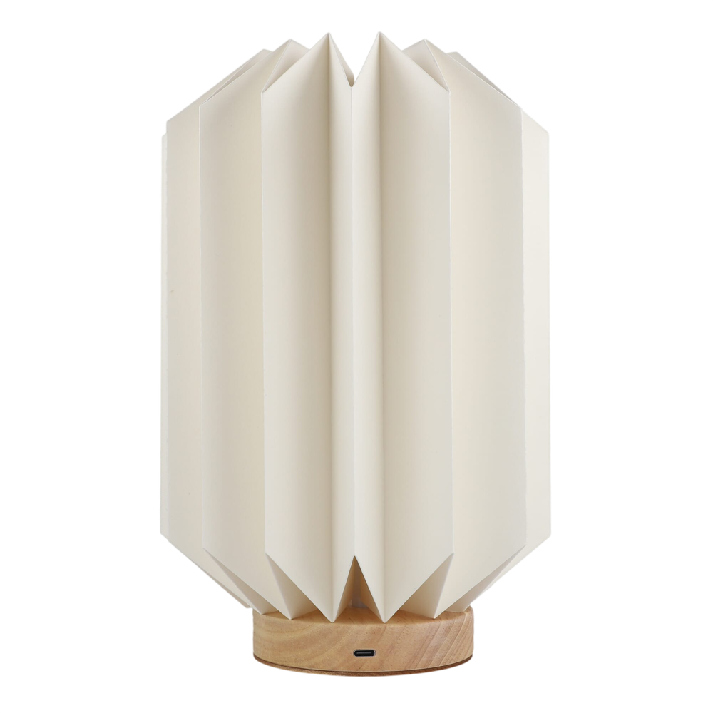 coolluxfoldablepaperledlampeosonwoodenbase25cmletterboxsize - supplier_transparent