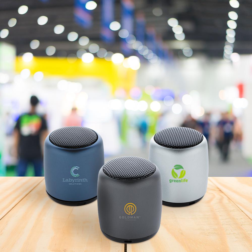 Enceinte sans fil mini en aluminium