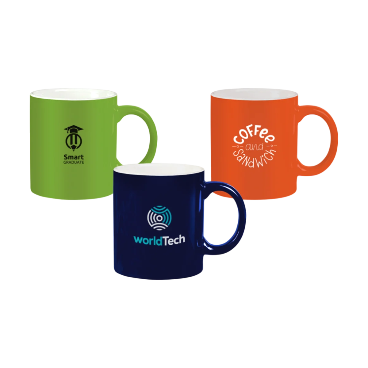 Large Coloured Mugs | 350 ml main image