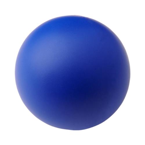 Cool round stress reliever royal blue