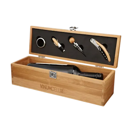 Tardor Wine Set Bamboo Box