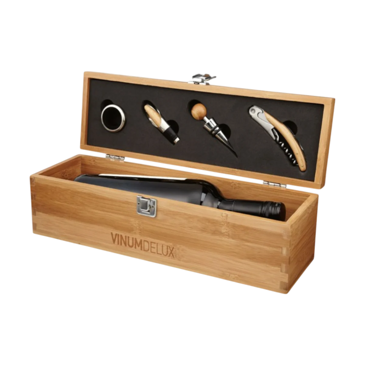Tardor Wine Set Bamboo Box main image