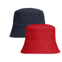 Bleu Marine / Rouge Vif