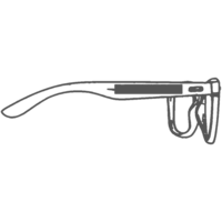 50 x 7 mm - Bras droit