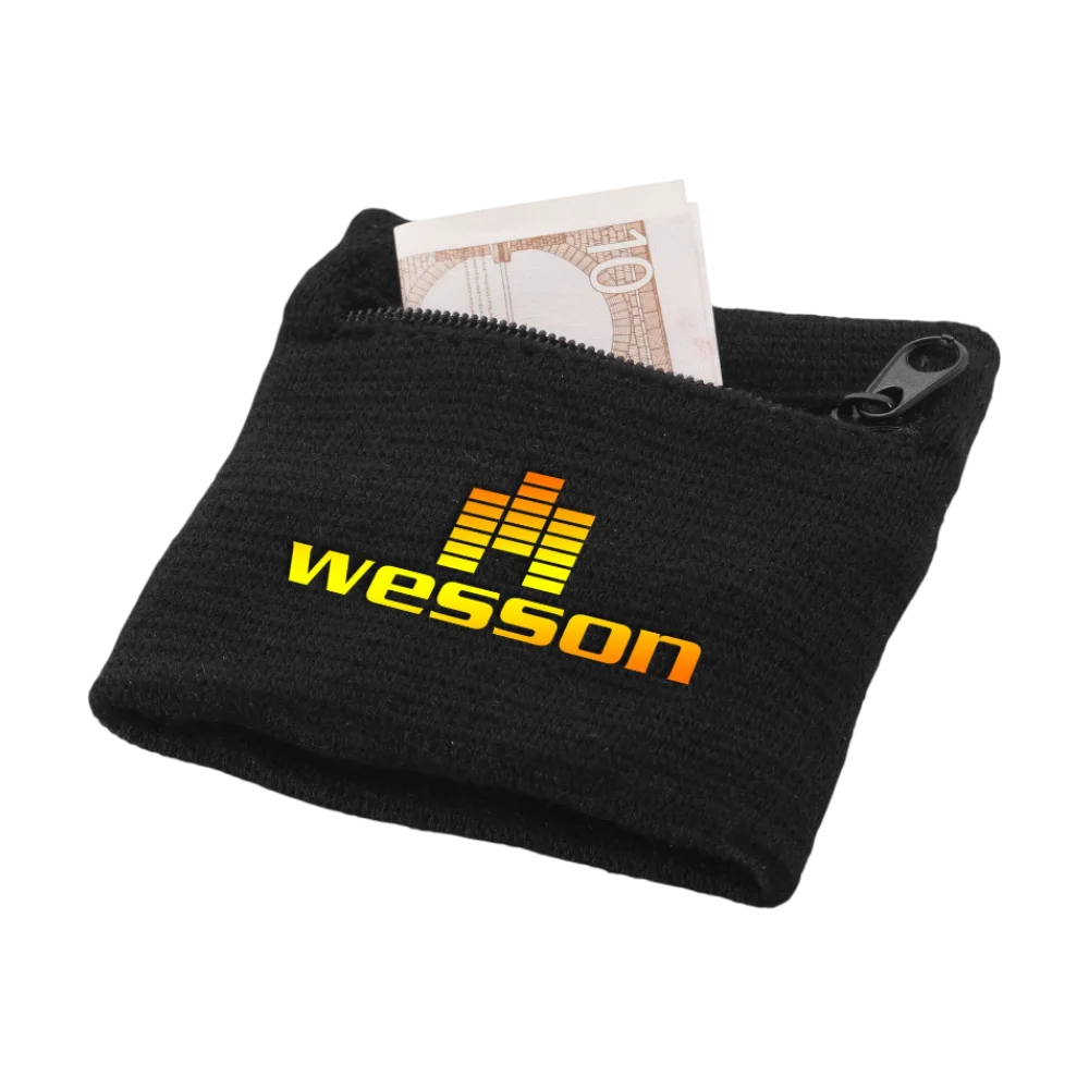PDP - briskyperformancewristbandwithzipperedpocket square #F8F8F8 background