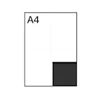 Quadrato 98 x 98 mm