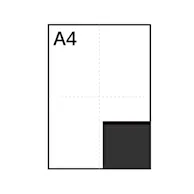Quadrato 98 x 98 mm