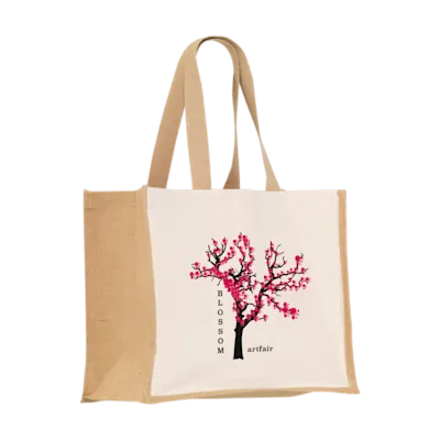 Shopper in tela di iuta da 320 g/m²