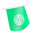 Thin white paper