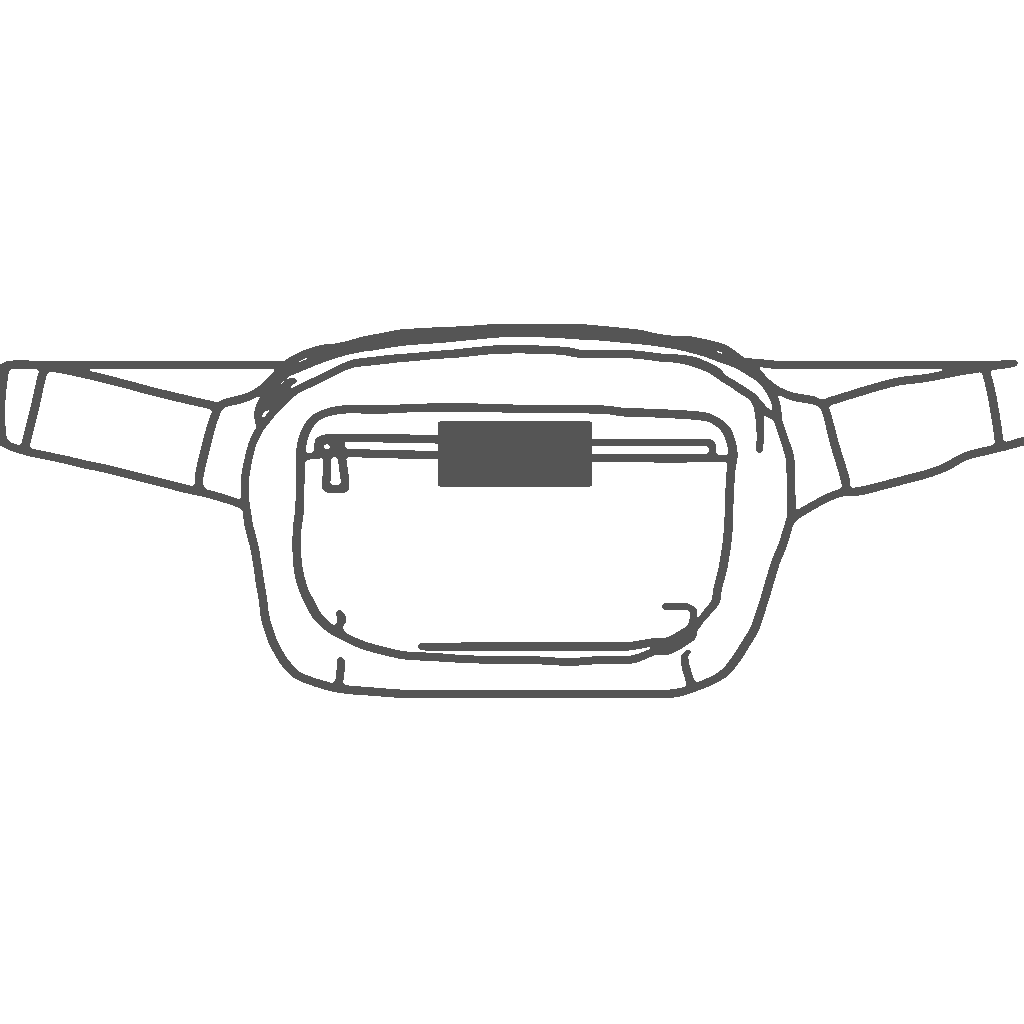 Front | 3H in x 1W in