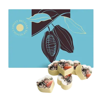 Heart Photo Chocolates