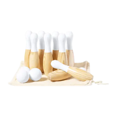 Set da Bowling Classico in Legno