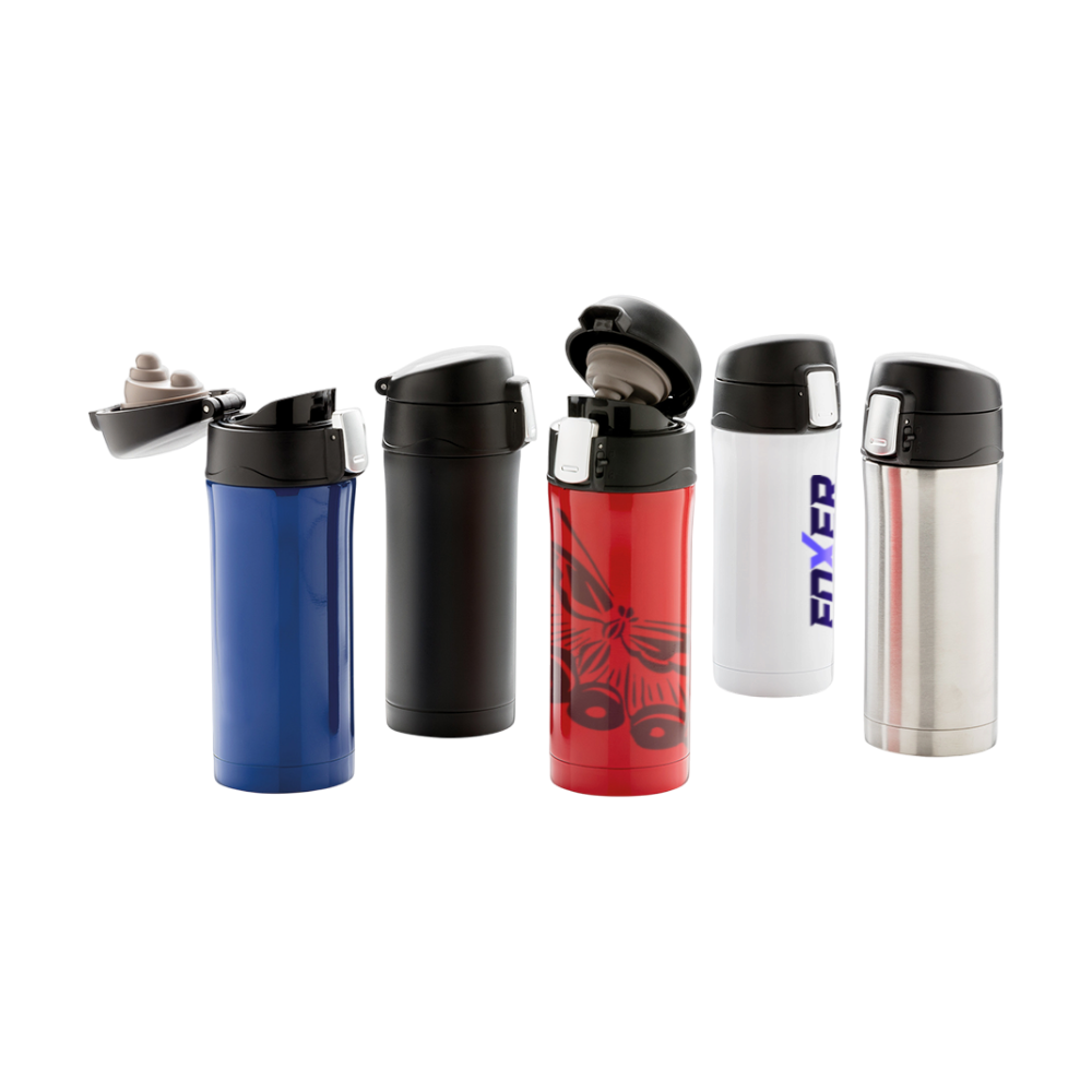 RCS Recycled Stainless Steel Easy Lock Vacuum Mug
