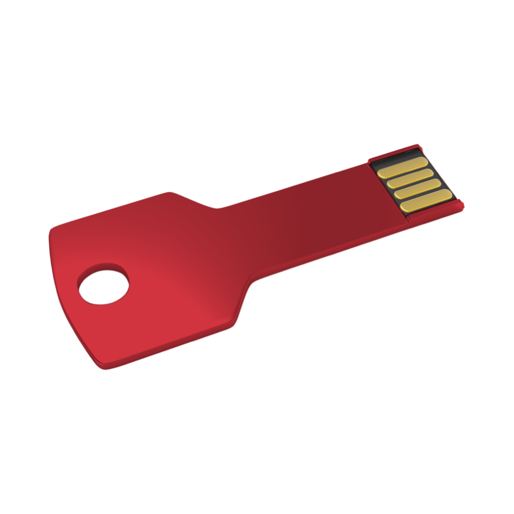 USB AluKey red