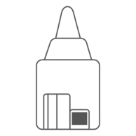 100 x 80 mm - Front Pocket