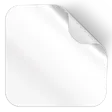 White plastic film