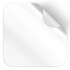White plastic film