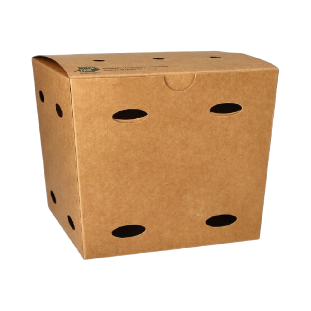 Kartonnen frietbakjes medium 14.5 x 14.5 x 14 cm