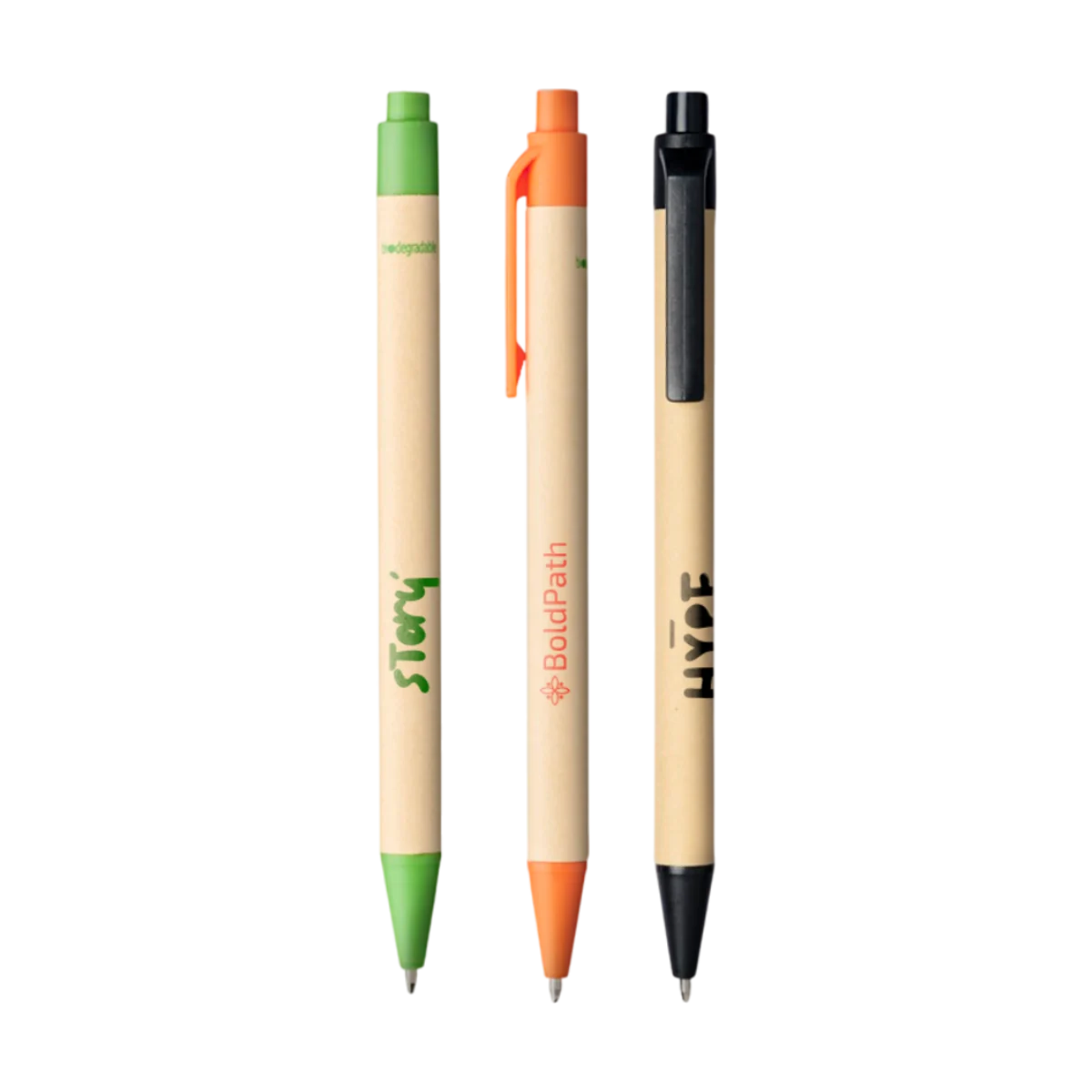 Berk Recycled Carton and Corn Plastic Ballpoint Pen main image