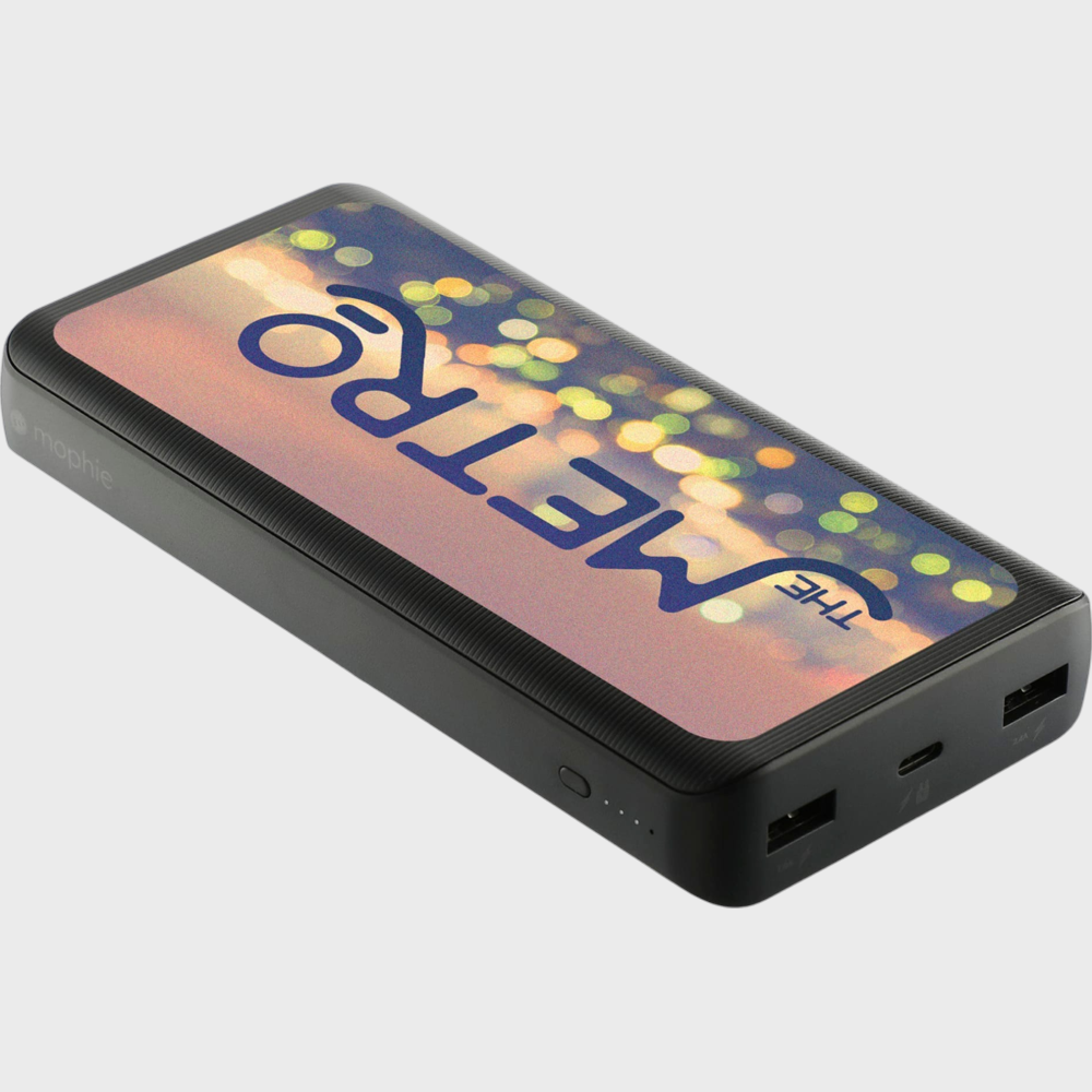 PDP - mophiepowerboost20000mahpowerbank square grey background