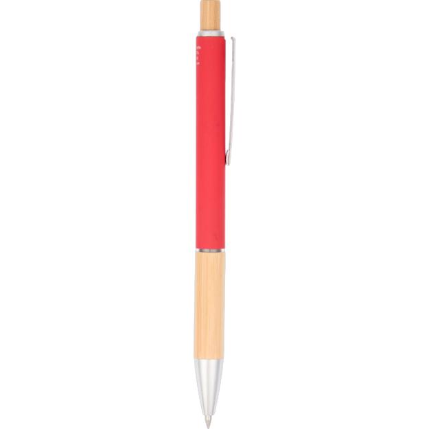 bambooralsofttouchballpoint red
