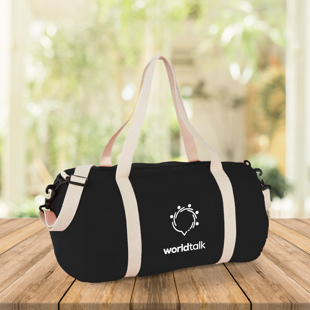 Cochichuate cotton barrel duffel bag 25L PDP Copy