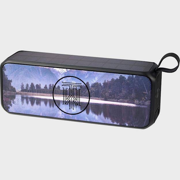 PDP - solarsoundoutdoorbluetoothspeaker square grey background