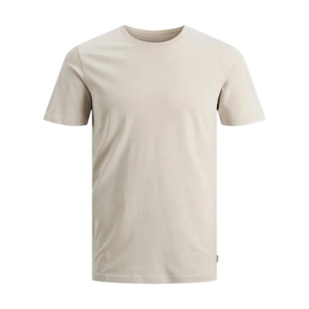 ICON - jackjonesorganicessentialteerneckshortsleeve moonbeam