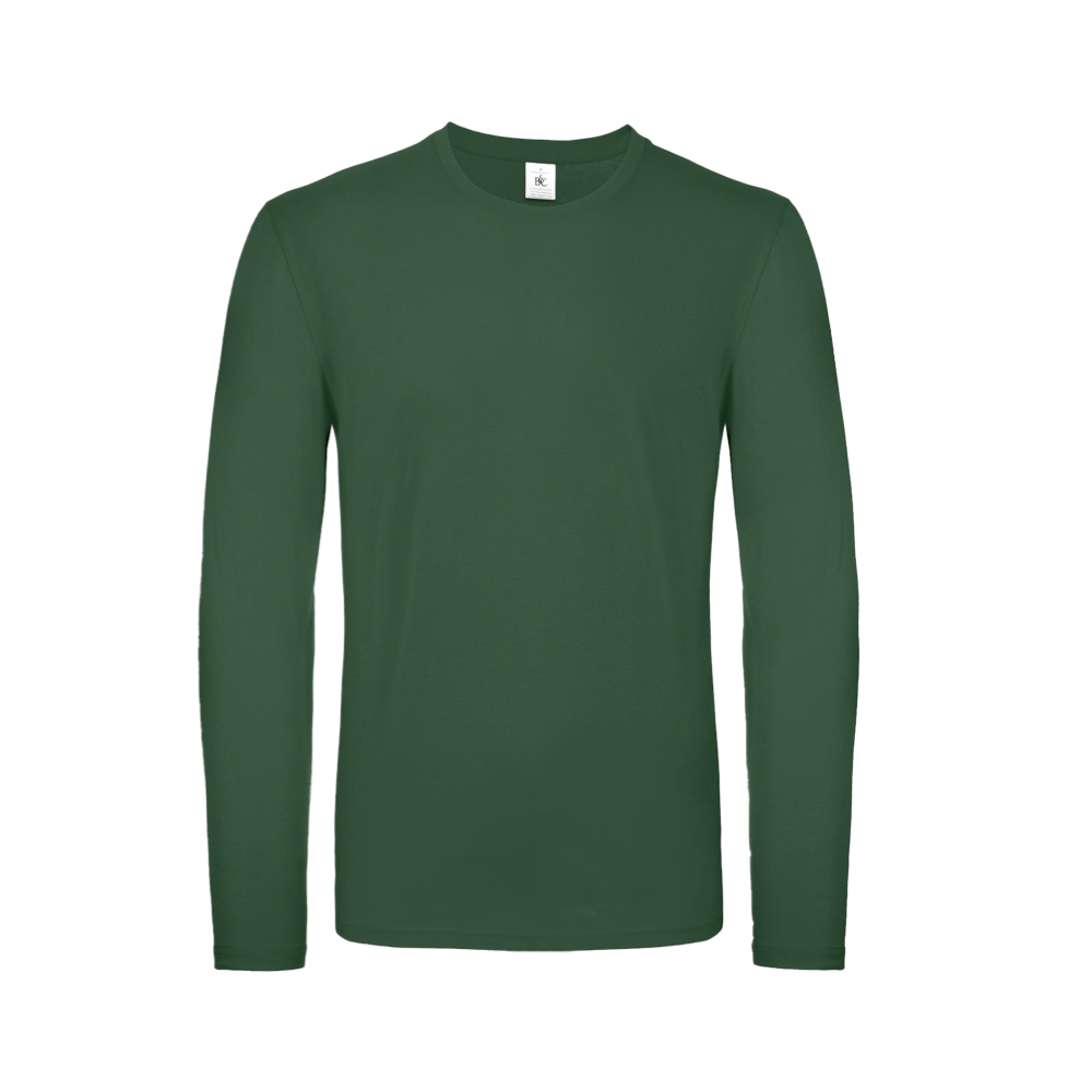 B&C Longsleeve T ICON bottle green