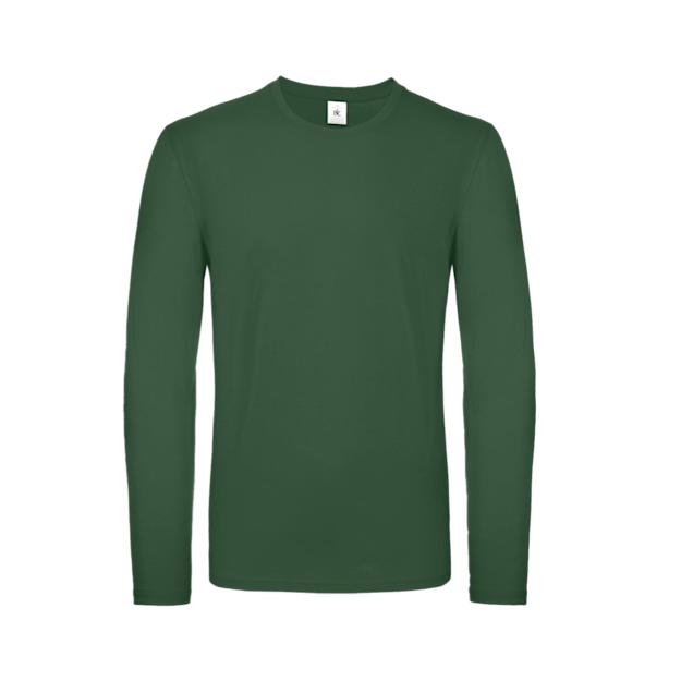 B&C Longsleeve T ICON bottle green