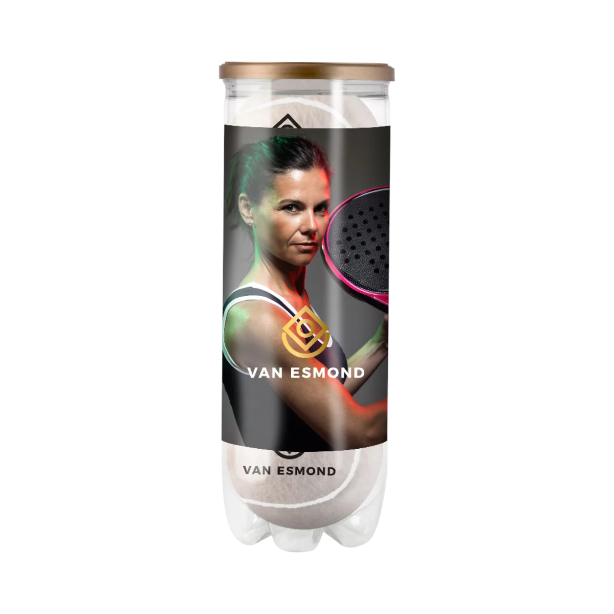 Felt/Rubber Tube Padel Balls main image