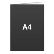 A3 folded to A4