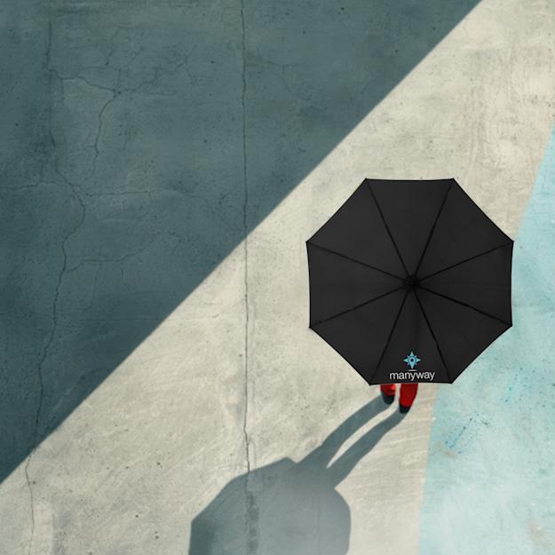 325. rpet190tpongeeminireflectiveumbrella Photo