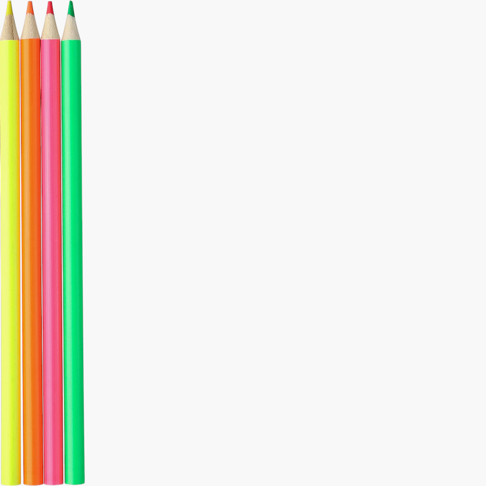 Set de crayons surligneurs en bois