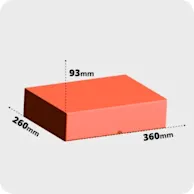 360x260x93mm