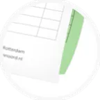 2-part: Green copy sheet