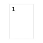 Single-sided printing