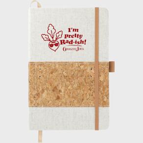 Cork & Cotton Notebook 5.5x8.5