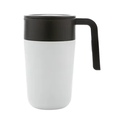 GRS Recycled PP and SS Mug with Handle