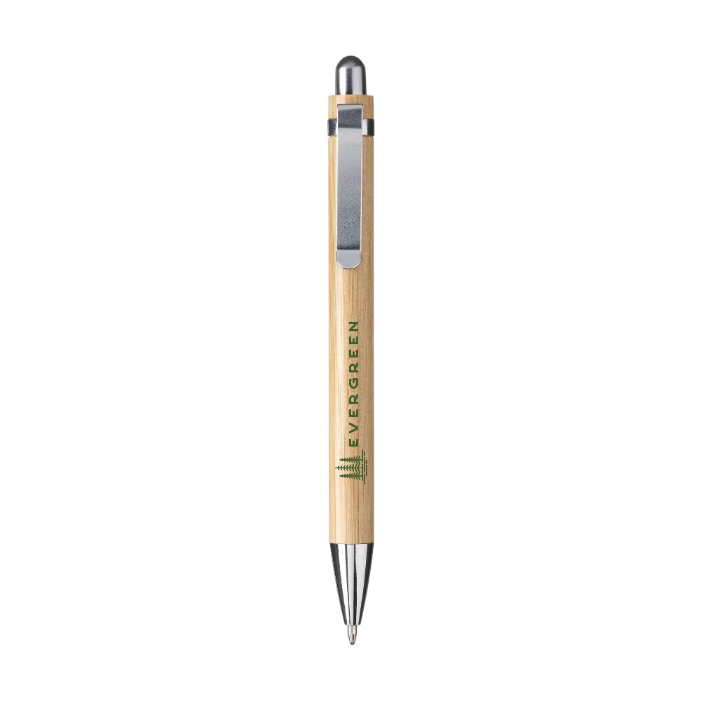 Bamboo Stylus Pen with Metallic Details-catalog-image