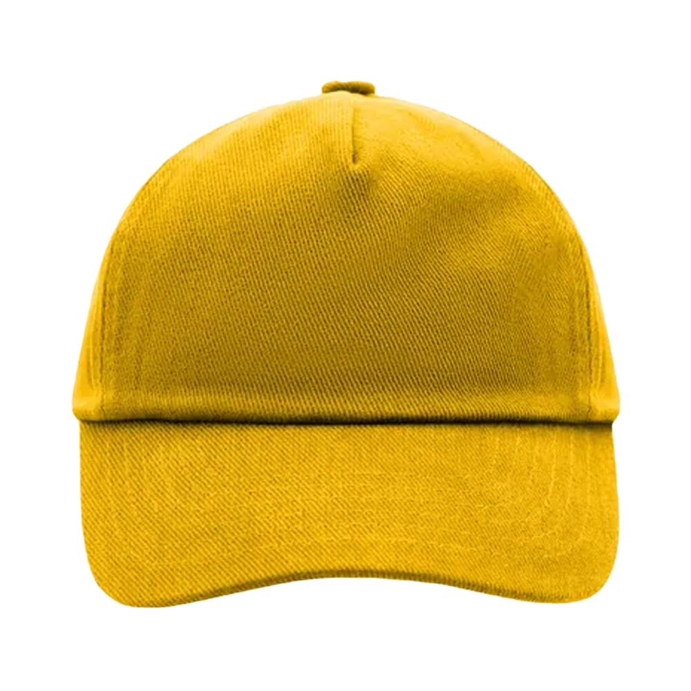 58. 5panelkidscap Golden yellow