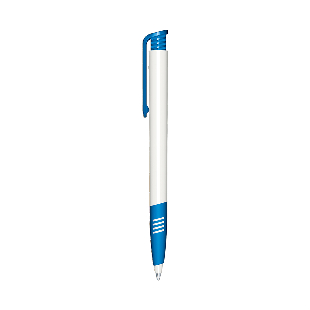236. Snator Super Hit Softgrip Pen licht-blauw