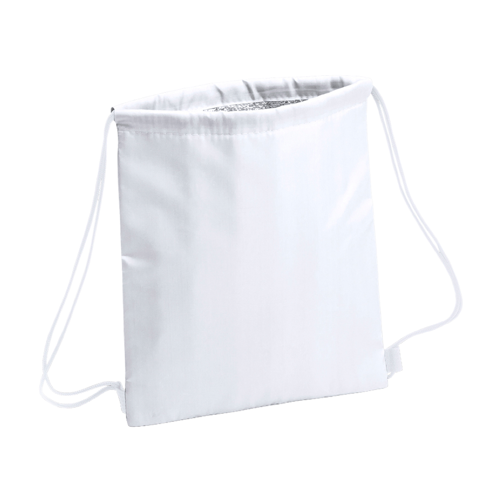 Drawstring cool bag color icon