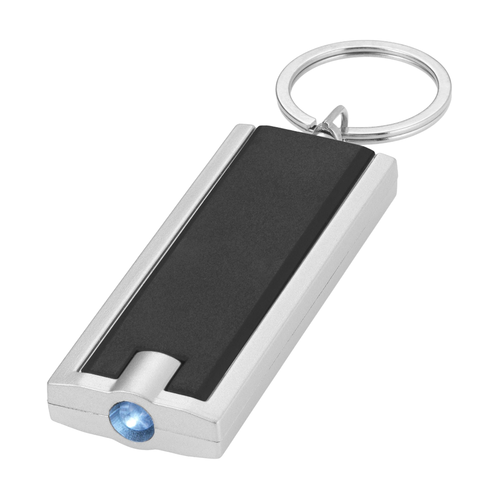 ICON - castorledkeychainlight silver_solid_black